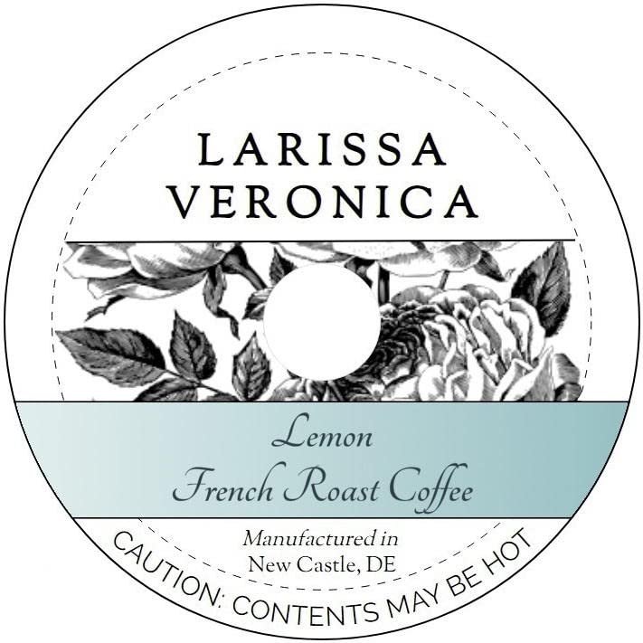 Lemon French Roast Coffee (Single Serve K-Cup Pods) (Gourmet, Naturally Flavored, Whole Coffee Beans) (12 pods, ZIN: 573303) - 3 Pack