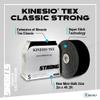 Kinesio Tape - Tex Classic Strong - Elastic Therapeutic Athletic Tape - Super Stick for Extended Wear - 2 in. x 49.2 ft Roll view 3