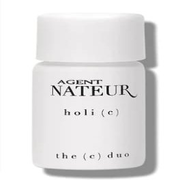 Agent Nateur - holi (c) Natural C Duo Calcium + Vitamin C Powder | Vegan, Non-Toxic, Clean Skincare (.10 oz | 3ml)