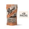 Rawmio Chocolate Covered Sprouted Hazelnuts - Organic, Raw, Vegan, 70% Dark Chocolate, 18 Packs, 2 oz. view 3