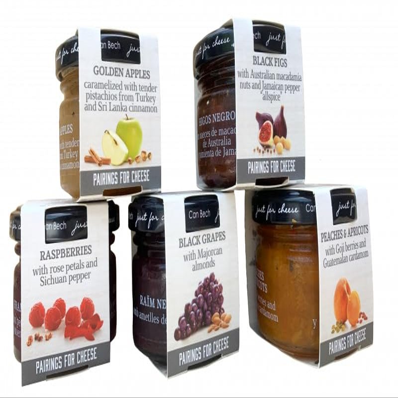 Can Bech Jams Mix Assorted, Additives Free, Natural, 2.47 Ounces (Pack Of 30)