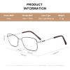 RB.Pilot Reading Glasses Blue Light Blocking Spring Hinge Readers for Women Anti Glare Filter Lightweight Eyeglasses view 4