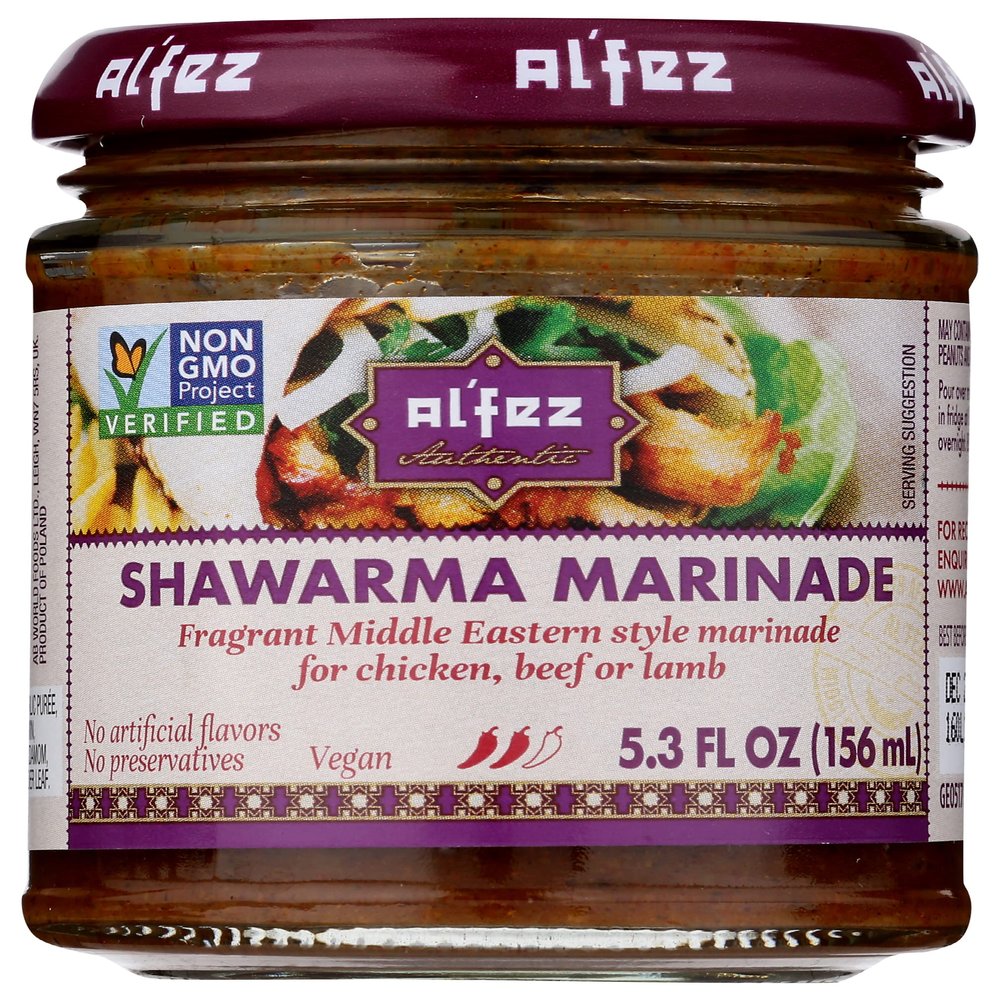 Al'Fez Shawarma Marinade, Non GMO, Vegan, 5.8 Ounces (Pack Of 6)