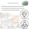 Green Aventurine Healing Crystal Stones, 1.25-2.0" Large Reiki Healing Gemstones Natural Tumbled Polished Stones for Energy Witchcraft Therapy Meditation view 3
