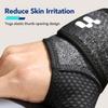 2 x Wrist Brace with Soft Thumb Opening for Mild Carpal Tunnel Tendonitis Arthritis Sprains (Not for Thumb), Compression Hand Brace for Women Men, Wrist Support Strap for Sports Work Typing Sleeping view 3