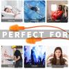Ear Plugs for Swimming, Soft Ear Plugs for Sleeping Noise Cancelling, Reusable Ear Plugs for Noise Reduction, Ear Protection, Silicone Earplugs for Swimming, Sleeping, Snoring, Work, Concerts, 6 Pairs view 2