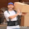 Fitomo Back Brace for Heavy Lifting for Men Women Lower Back with Reflective Belt and 7 Splints, Ultra-thin Mesh Fabric, Back Brace for Posture Men Women, Perfect for Work Outdoor Running Motorcycle view 4