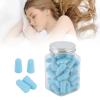 60pcs Ear Plugs,Sleeping Ear Plugs,Noise Cancelling Ear Plugs for Sleeping Noise Cancelling,Comfortable Soft Sponge Earplugsfor Sleeping, Snoring, Loud Noise,Work,Studying,Traveling(Blue) view 2