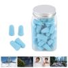 60pcs Ear Plugs,Sleeping Ear Plugs,Noise Cancelling Ear Plugs for Sleeping Noise Cancelling,Comfortable Soft Sponge Earplugsfor Sleeping, Snoring, Loud Noise,Work,Studying,Traveling(Blue) view 3