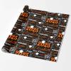 InterestPrint Custom Name Graduation Wrapping Paper Personalized Black Class of 2025 Gift Wrapping Paper Senior 2025 Gift for Teens Son Daughter Grandson Granddaughter Best Friend 58x23 3 Roll view 2