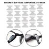 Anti Slip Nose Pad for Reading Glasses, 20 Pairs Soft Silicone Eyeglass Nose Pads Transparent Adhesive Eyeglass Nose Pads for Sunglasses Spectacles view 4