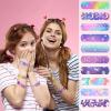 Patelai 300 Pieces Kids Bandages Bulk 10 Styles Children's Adhesive Flexible Colorful Cute Cartoon Bandages Waterproof Breathable Stickers Protection Care Cuts for Girls Boys(Mermaid) view 2