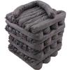 Global Industrial Universal Sorbent Socks, Super Heavyweight, 3" Dia. x 48" L, Gray, 40/Pack view 2
