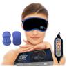 UNCLOG Heated Eye Mask for Dry Eye Comfort- Gentle Controlled Warm Therapy - Reusable USB Plug-in Warm Compress- Eyelid Hygiene Brush Includd view 1