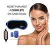 UNCLOG Heated Eye Mask for Dry Eye Comfort- Gentle Controlled Warm Therapy - Reusable USB Plug-in Warm Compress- Eyelid Hygiene Brush Includd view 2