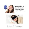 UNCLOG Heated Eye Mask for Dry Eye Comfort- Gentle Controlled Warm Therapy - Reusable USB Plug-in Warm Compress- Eyelid Hygiene Brush Includd view 4
