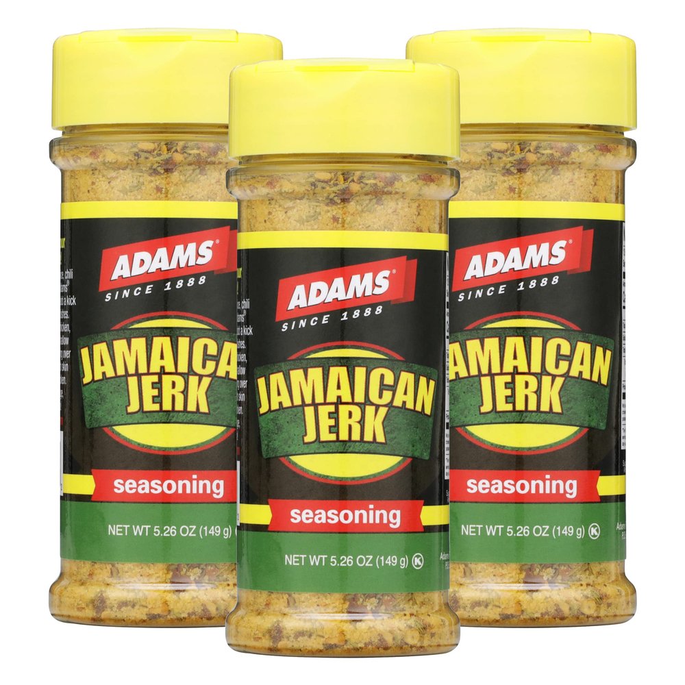 Adams Jamaican Jerk Seasoning, 5.26 Ounce Bottle (Pack of 3)