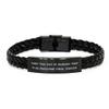 Useful Oral surgeon Gifts, Sorry This Guy Is Already Taken by an Awesome, Useful Birthday Braided Leather Bracelet from Friends, Dental health, Toothbrush, Toothpaste, Dental floss, Mouthwash view 1
