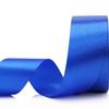 Clmentp 25 Yard Ribbon for Gift Wrapping Crafts Wedding Decoration Bouquets Party Arrangement (1 1/2 inch X 25 Yards, Blue) view 1