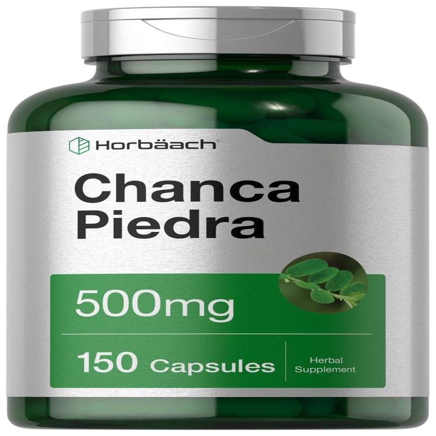 Horbach Chanca Piedra Capsules | 500mg | 150 Count | Non-GMO and Gluten Free Herbal Supplement