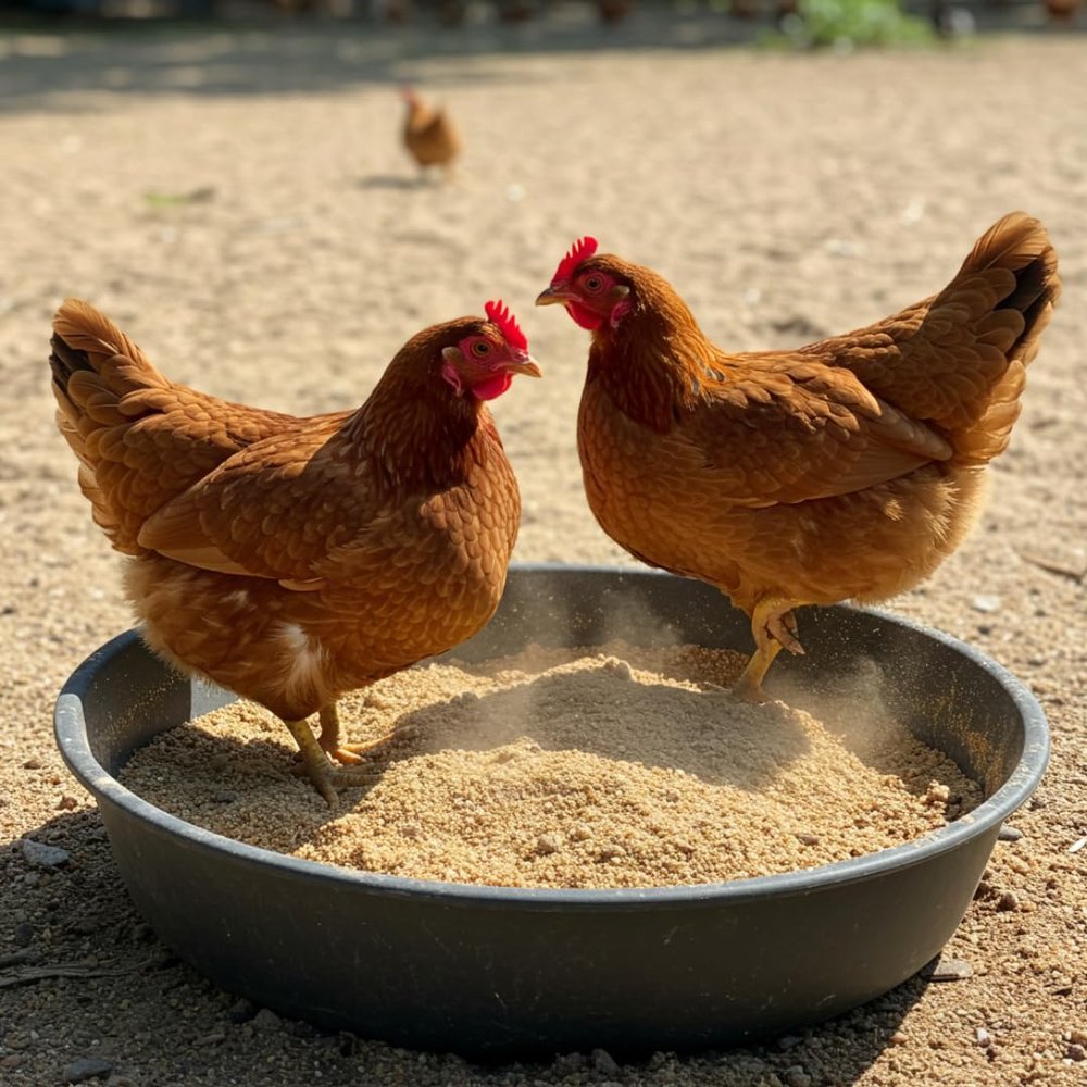 Worlds Best Chicken Dust Bath Natural Wood Ash, Sand & Fine Dust Blend Safe for All Chickens (20 Pounds)