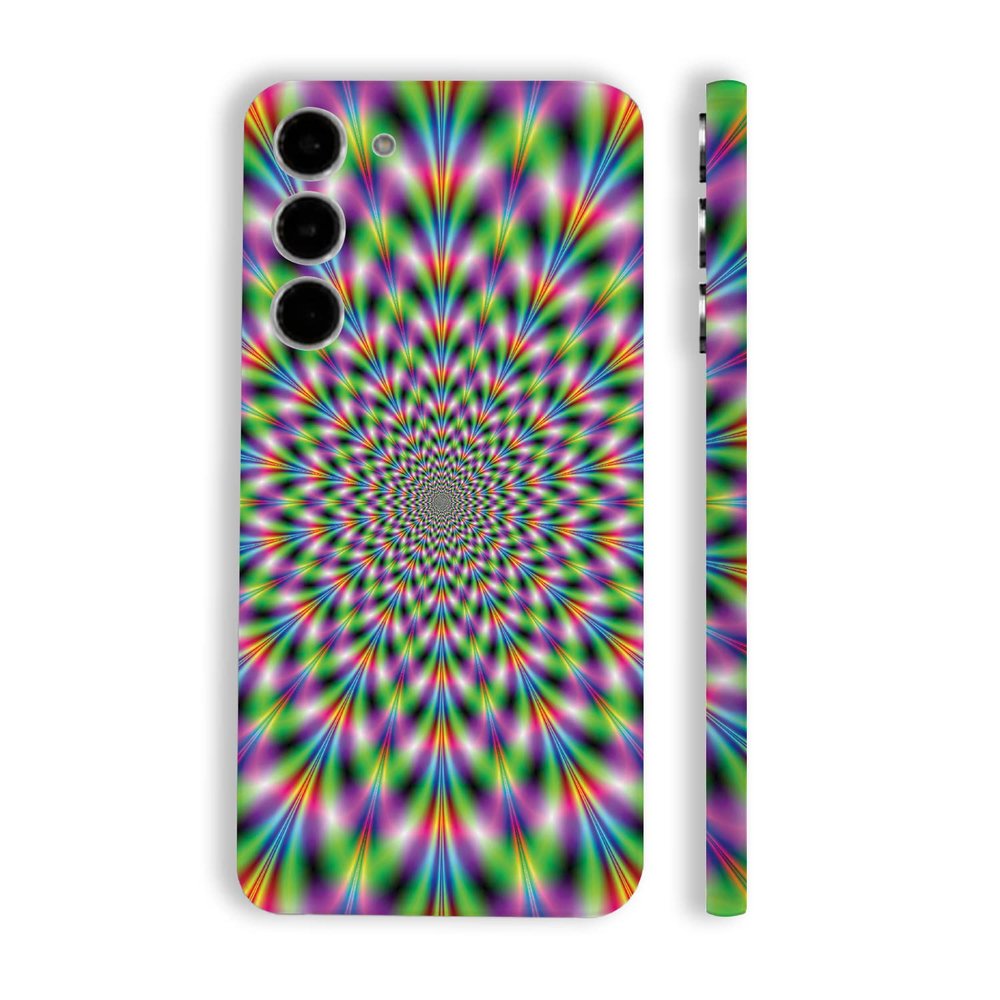 MightySkins Skin Compatible with Samsung Galaxy S23 Plus Full Wrap - Hypnosis | Protective, Durable, and Unique Vinyl Decal wrap Cover | Easy to Apply & Change Styles | Made in The USA