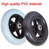 SAGIDAR Front Castor Wheels, Wheelchair Front Wheels Replacement, 1 Pair Antis-Slip Wheel Black/Grey, 6" 7" 8" Solid Tires Front Wheel, Long Usage Time (Color : Gris, Size : 6inch/15cm) view 4