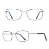 RB. Pilot Reading Glasses for Women Blue Light Blocking Computer Glasses Spring Hinge Readers Metal Frame Acetate Legs view 2