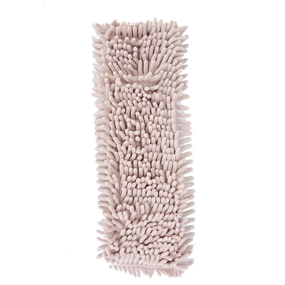 Alvinlite Fibre Mop Refill Replacement Heads Reusable Mop Pads Cloth Flat Replacement Heads for Home/Office Wet Or Dry Floor |Cream-Coloured| mop Spray