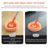 360 Rotatable Adjustable Cleaning Mop with 5 Mop Head, Extendable Wall Cleaning Mop, Spin Mop for Floor Cleaning, Wall Cleaning Bathroom Cleaning Household Supplies view 3