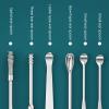 9 Pcs Portable Multifunctional Ear Wax Remover Ear Cleaning Kit Ear Pick Earpick Ear Cleaner Spoon Care Ear Clean Tools view 4