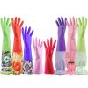 DOBOKS Multi-style dishwashing gloves kitchen household cleaning durable thin waterproof laundry rubber view 2