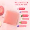 2 PCS Yoni Soap Bars for Women, Natural Feminine Wash Bar Soap for pH Balance & Daily Intimate Care, Gentle Cleansing with Freshness & Hydration, Handmade Peach Soap with Foaming Net 3.53 oz Each view 4