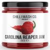 Chilli Mash Company - Carolina Reaper Chilli Jam | World's Hottest Chilli - 6.70oz / 190gr Glass Jar view 1