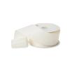 Ivory Linen Burlap Wired Ribbon, Gift Wrap, Make Crafts, Size 2.5' x 50 Feet view 1