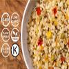 Kitchen & Love Hearts of Palm Veggie Rice Stir Fry, Low Carb, Low Calories, Plant Based, Non GMO, Gluten Free Rice Alternative, Vegan, Easy to Prepare Quick Meal 8 Oz (Pack of 6) view 4