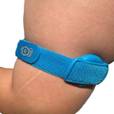 Libre Shield Freestyle Armband 2 for Freestyle Libre 1 & 2 14 Day : up to 30" Inch Adjustable Flexible Transmitter Protection Sensor Cover - Sensor Saver - No More Adhesive Patches (Aquarius)