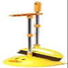 Cute Duck Cleaning Broom and Dustpan Set with Long Handle Stand Up Broom and Dustpan for Home Kitchen Room Office, Outdoor Indoor (Yellow) view 1