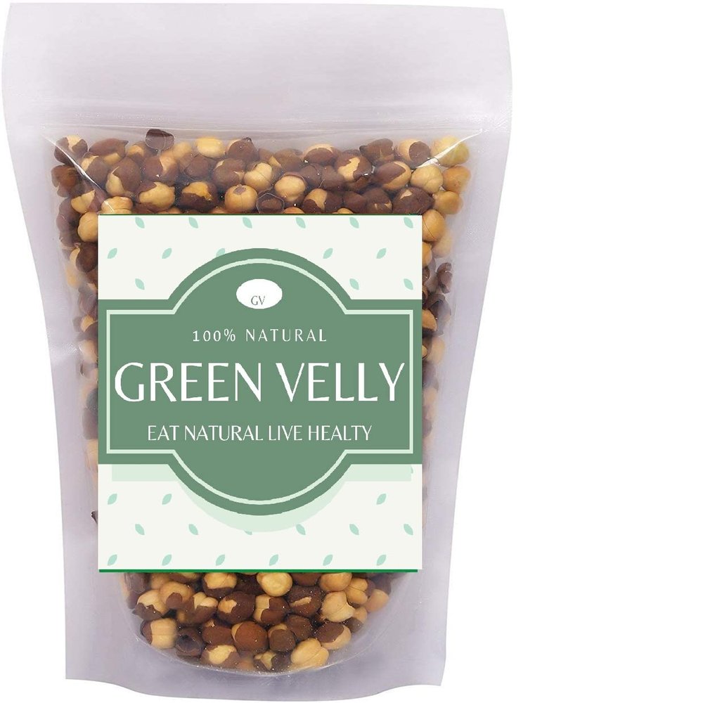 Green Velly 100% Natural Roasted Standard Chick Pea, Bhuna Chana Pack of 200 g