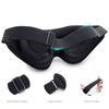 FEABCR 3D Shading Breathable Sleep Eye Mask Blindfold Eyeshade Sleeping Mask Eye Patch Office Eye Mask Sleeping Aid Block Out Light view 4