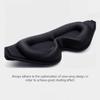 FEABCR Sleep Mask for Women Men, Eye Mask for Sleeping Light Blocking, 3D Contoured Cup Sleeping Mask, Soft Breathable Sleep Eye Mask with Adjustable Elastic Strap (Color : Black) view 2