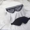 FEABCR Sleep Mask for Women Men, Eye Mask for Sleeping Light Blocking, 3D Contoured Cup Sleeping Mask, Soft Breathable Sleep Eye Mask with Adjustable Elastic Strap (Color : Black) view 4