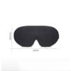 FEABCR Sleep Mask for Men Women, 3D Contoured Cup Eye mask Blindfold, Block Out Light, Eye mask with Adjustable Strap view 2