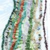 80CM Natural Amethysts Apatite Freeform Chip Stone Seed Beads for DIY Xmas Making 4-7mm,1PC 80CM view 4