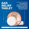 MAJOR Simethicone Gas Relief 80 mg - Anti Flatulence, Bloating and Gas Pressure Aid - 100 Chewable Tablets (1 Pack) view 4