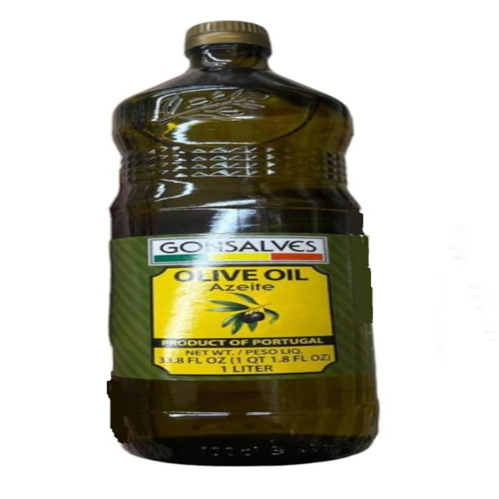 Virgin Olive Oil Gonsalves Product of Portugal 33.8 fl oz (Pack of 1) | 0 Trans Fat, Premium Quality, 0 Cholesterol, 0 sodium, 0 Carbohydrate