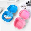 Beavorty 2pcs Portable Case Bath Cases Cups Travel-sized Container Boxes Household Supply for Travel Retainer Cleaning view 4