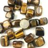 100g Yellow Cat Eye Natural Stone Rock Gravel Chips Beads Tumble Minerals Gravel Specimen Stone Decorative Stone DIY,10-20mm view 3