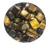 100g Yellow Cat Eye Natural Stone Rock Gravel Chips Beads Tumble Minerals Gravel Specimen Stone Decorative Stone DIY,10-20mm view 4