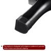 HARFINGTON 1pair Heel Repair Replacement 1.81"x2.76" High Stiletto Heel DIY for Women Shoe, Black view 4